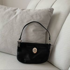 Small black Coach bag